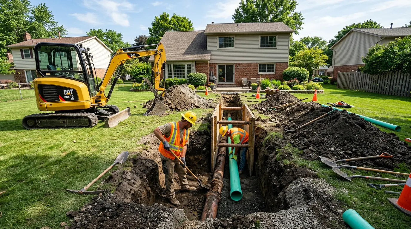 Sewer Line Cleaning in Hebron, KY
